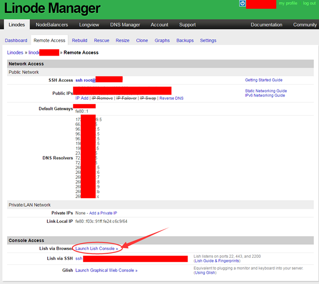 linode-VPS-宝塔Linux面板安装-Remote-Access.png