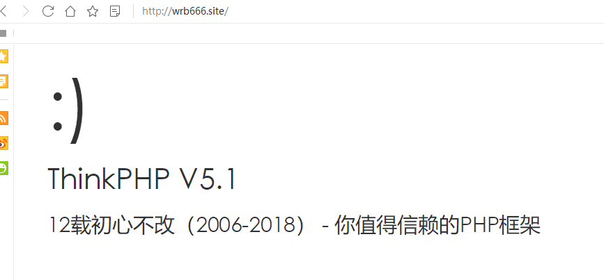 绑定wrb666.site域名成功