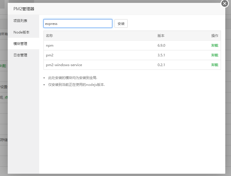 关于PM2管理器教程使用方法插图6