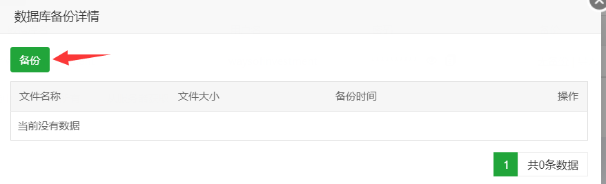 备份的文件大小是200多K，文件后缀是.sql.gz