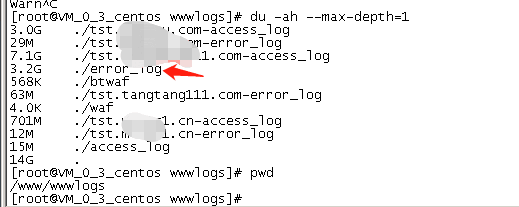 error_log文件很大