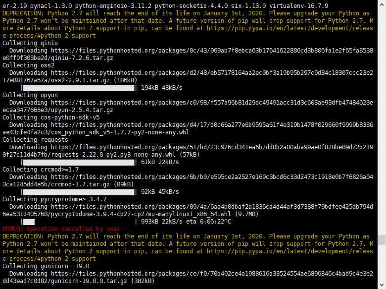 【已回应】Python 2.7 will reach the end of its life on January 1st, - Linux ...