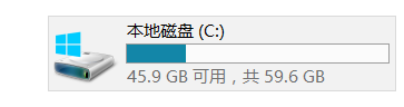 未安装宝塔时候的磁盘容量.png