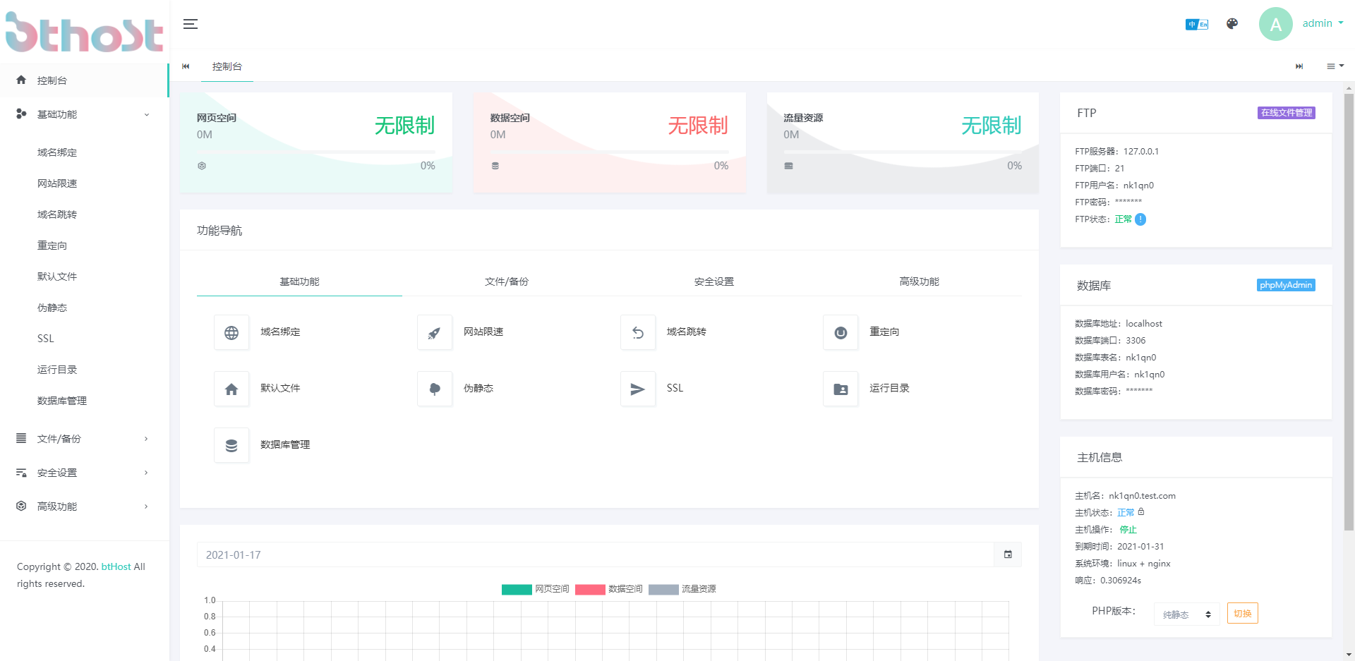 图片[2]-btHost虚拟主机独控系统源码-IT熊技术站