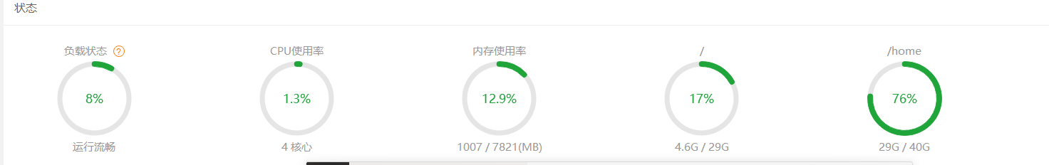 宝塔面板日常情况