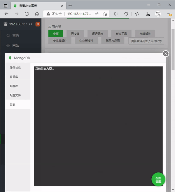 无法启动，没有日志