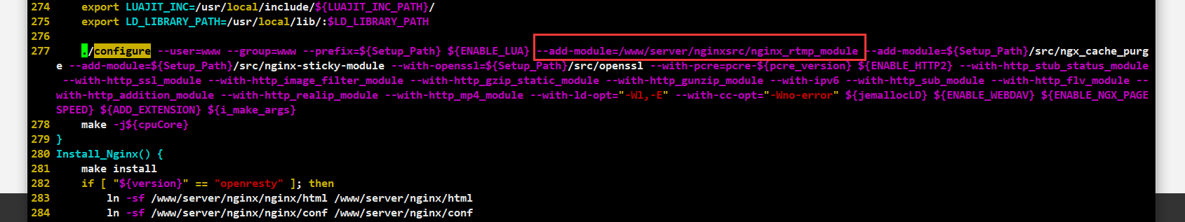 关于宝塔Nginx-Rtmp模块安装教程：插图1