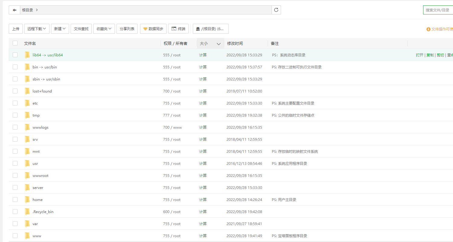 /www目录下文件