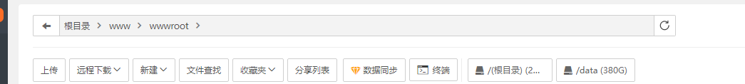 跳转到wwwroot目录下
