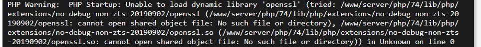 openssl报错